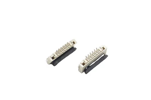 Ffc Fpc Connector 1.0mm 1.25mm 2.54mm Pitch 05~60pins 7p 8p 9p 10p 11p 12p 13p Connection Smd Fpc Bottom Contact Type Connector
