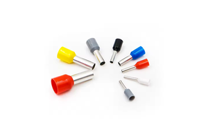 Factory Priced E2508 Industrial Cord End Terminal Copper Tube Type Crimp Terminal Connector Insulation Plug Guide Wire