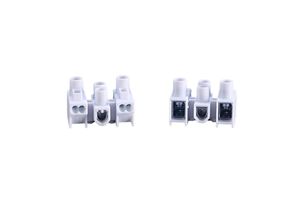 KREALUX BELEKS 3-Way Steel Contact Plug-In Terminal Block for Automotive Ballast Electrical Connections Screw Type