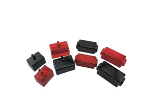 100A/165A/350A 5/7/10/12/13 Holes Active/Neutral Link Continuous Amp Distribution Block Nickel Plated Brass Terminal