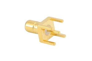 RF coaxial coax SMB-JE connector SMB Male Center Pin Straight Plug Antenna Converter Connector PCB Mount 50 ohm Terminal