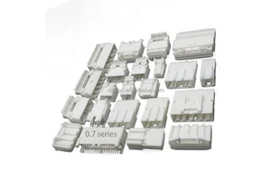 Amp Car Connectors 8 12 16 20 24 28 32 40 Pin Automotive Pbt Gf10 Electric Terminal Pcb Wire Harness Types Connector Plug