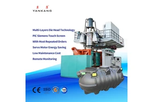 Automatic PLC Control Septic Tank Blow Molding Making Machine For HDPE Plastic Underground Septic Water Sewage Tank