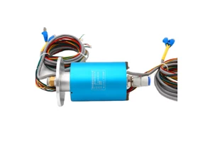 Ethernet miniature compact size HD-SDI slip ring fiber optic Rotary Electrical Connector