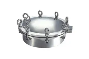 SS304/316L High Pressure Stainless Steel Sanitary Rectangular/Square Manhole for Tank Fabrication Mirror/Matt Finish 10 Bar