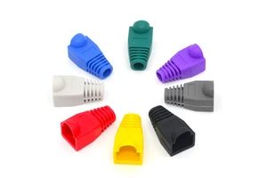 Network Ethernet Crystal Heads Plug RJ45 Connectors RJ45 Boot