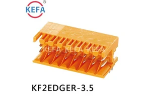 KEFA KF2EDGER-3.5 PITCH 3.5MM PLUGGABLE TERMINAL BLOCK CONNECTOR HIGH QUALITY WITH LOW PRICE