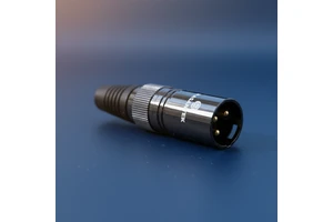 RASANTEK Gold Plated 3 Pin XLR Connector Hifi 2U XLR Plug Male Female Professional Speaker Audio Video Connection