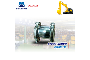 Heavy Equipment Replacement 07332-02000 Connector Assembly For Komatsu PC1250-7 D85A D80 Excavator Dozer Parts