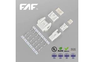 FAF B250035 (XM) Nylon 66 Female 2.5mm Pitch Wire To Wire Connectors 2-12 Pin Auto Connectors