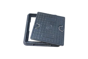 SMC BMC Composite FRP Manhole Cover Plastic/Round Factory Price EN124 A15 B125 C250 D400 Standards Construction Real Estate