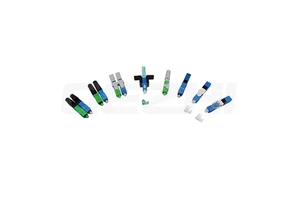 Plastic Fiber Optic Cable Connectors, Pre Embedded SC/UPC Optical Fast Connector