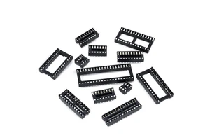 IC Socket Chip Microcontroller Base DIP-8/14/16/18/20/24/28 40P DIP Sockets