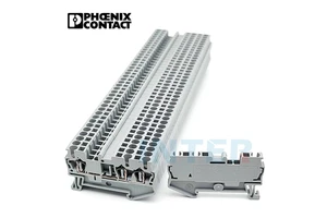 3031393 ST 4-TWIN Rail Mounted Spring Clamp Screwless Terminal Blocks Connectors