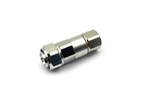 4.3/10 DIN connector male for 1/2" coaxial cable / RF coaxial connector