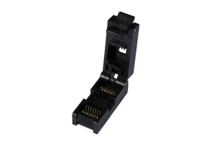 Innovative Design SOP8 Chip Test Socket for Enhanced Efficiency 1.27mm Pitch Chip Test Socket IC Socket Adapter for Chip Aging
