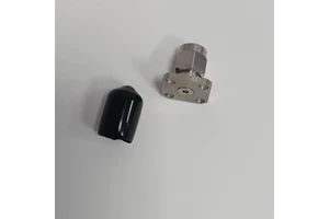 High Frequency 2.92mm Coaxial Connector 40G Panel Fixed Four-Hole Flange Through Hole Connector