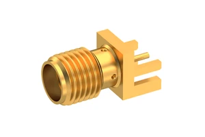 R125423200 SMA / STRAIGHT JACK RECEPTACLE FOR PCB SMT TYPE - EDGE CARD.