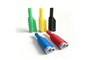 4mm Safety Banana Plug, Dual-use Design for Direct Insertion and Soldering Reliable Electrical Connector Made in China