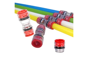 Wholesale Straight Microduct Connector for FTTH Medical Equipment Fiber Optic Communication Essential Component Fiber Optic