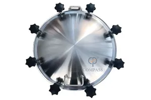 DN400 1-3bar Food Grade Pressure Circular Round Vessel Manway tank Manhole With Silicone Gasket