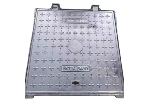 High Quality 800*800 Square Ductile Iron Manhole Cover Roadway Safety CE ISO9001 Certified MAXIN Brand Pressure for Lock System