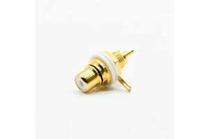 RCA Connector Gold-plated 3μ High-end Audio and Video Socket Connector