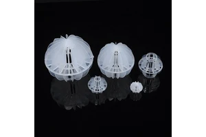 25mm 38mm 50mm 76mm 100mm Plastic Polyhedral Hollow Ball Ring Shape Sewage Treatment Use Eloong Brand