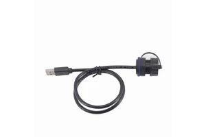 Cost effective Panel Mount smart card connector tachographs AF USB2.0 BF USB 2.0 to 5pins Waterproof Connector