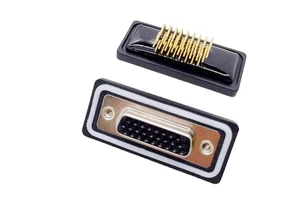 Waterproof D-SUB 26P Right Angle Male Connector