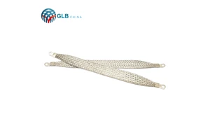 220V Copper Braid Cable Sleeve PVC Insulation Bare Stranded Copper Shielding Wire With Terminal Lugs