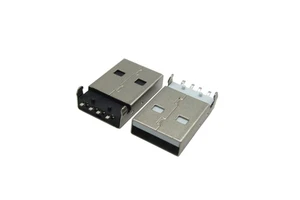 USB Type a 2.0 Male Connector 4PIN SMT Usb Type a Connector