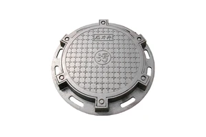 High Quality OEM Sand Casting Manhole Cover That Meets Testing Standards Gray Cast Iron Manhole Cover