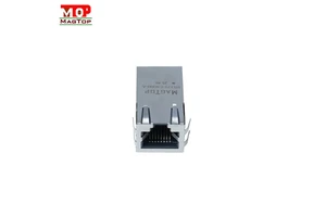 Profinet Industrial Ethernet RJ45 Cat6a Connector Two Piece STP Shielded Plug for Automation