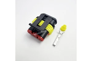 1.5mm Waterproof Superseal Series Auto Male Female Auto 3 Pin Wire Connectors Terminals for 282087-1 DJ7031-1.5-21