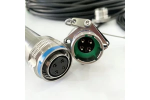 J599POF Industrial Control Plastic Optical Fiber Bundle Connector