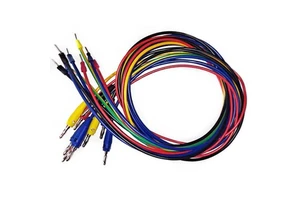 Lantern Plug 4mm Banana Plug 4mm Male Connector to Lug Pin Type Brass Round Pin Terminal Wire Wire Harness Cable Assemblies