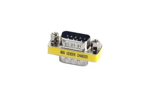 MINI GENDER CHANGER D-SUB 9pin Male to Male Adaptor