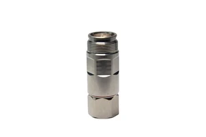XIXIA NF-12 Brass Female Straight Jack Connector with Nickel/Golden Plating for 1/2" Coaxial Feeder Cable DC~7.5GHz