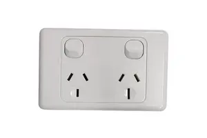 SAA 3 Pin Electrical Power Point With USB Ports Plug Socket Australia GPO Wall Socket Home Plug Socket Switch