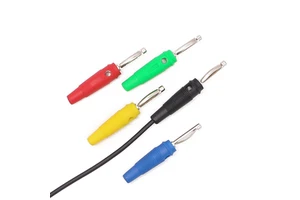 High Quality 4mm Banana Plug Solderable Crimpable Stackable Connector