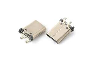 USB Type-C 24 Pin Vertical straight Plug-in Fast Charge usb type-c connector usb c connector