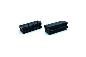 Amphenol 36-Position Female Connector PCI Express TM Gold Plated 0.039\" (1.00mm) Black 10018784-10200TLF Card Edge Connector
