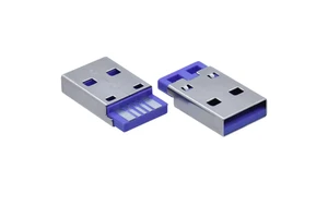 Factory Supply USB 2.0 5-Core Purple Type a Male Connector SMD Connector Socket