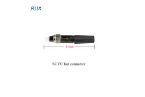 Fc/pc Ftth Fiber Optic Fast Connector Field Assembly Optical Connector