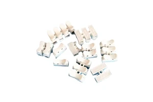 GLJ CH-2 Terminal Block PP/manganese Steel Two-in-two-out Quick Wire Connector Push-type Quick Connection 90C