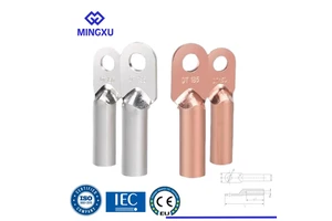 DT-185 Type Copper Cable Terminal Lugs Electrical Cable Lug Copper Tin-plating Connecting Terminals Lugs WIth CE/IEC Test
