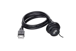 Cnlinko High Speed Outdoor Ip67 4Pin 2.0 Connector Female Usb 2.0 a Usb Type Cable Socket Waterproof
