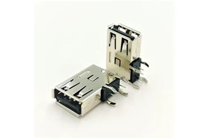 USB a Type 2.0 4-Pin Female Socket 90 Degree DIP Connector for Side Entry PCB Applications RoHS Compliant LITE Brand