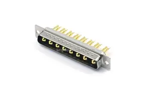 High Power D-SUB 8W8 Male Connector Solder Type High Current D-Sub for Cable Connectors Product